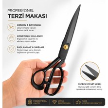 Suji Terzi Kumaş Kesim Makası 8 Numara - Yüksek Kaliteli Dikiş ve Kumaş Kesim Aracı