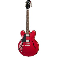 Epiphone ES-335 Solak Semi Hollow Elektro Gitar (Cherry)