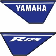 Motosev Yamaha R125 Uyumlu Kafa Granaj Sticker
