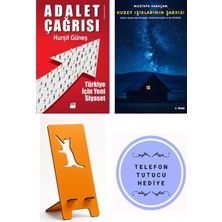 Doğan Kitap Adalet Çağrısı-Türkiye Için Yeni Siyaset - Hurşit Güneş + Kuzey Işıklarının Şarkısı + Telefon Tutucu