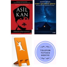 Destek Yayınları Asil Kan - Ataturk'ün Gizlenen Kutsal Vasiyeti - Hüseyin Hakkı Kahveci + Kuzey Işıklarının Şarkısı + Telefon Tutucu