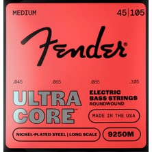 Fender Ultracore 9250M Nickel Plated Steel Long Scale 45-105 Bas Gitar Teli