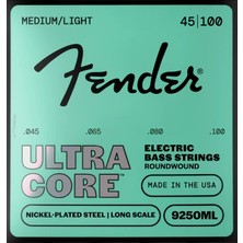 Fender Ultracore 9250ML Nickel Plated Steel Long Scale 45-100 Bas Gitar Teli