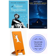Destek Yayınları Yalnız Hatta Yapayalnız - Özlem Esmergül + Kuzey Işıklarının Şarkısı + Telefon Tutucu