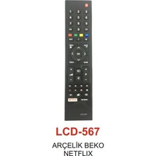 Lizbon Center Arçelik - Beko 3D Smart  Netflix Tv Kumandası - LCD 567