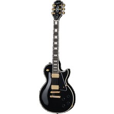 Epiphone Eıglpcebgh1 Les Paul Custom Elektro Gitar (Ebony)