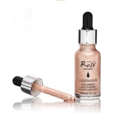 3b Trend Rose Sıvı Highlighter 20 ml No:2 - Işıltılı Likit Aydınlatıcı - Damlalıklı Aydınlatıcı