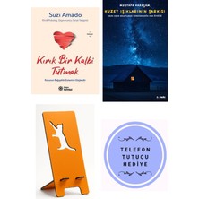 Doğan Novus Kırık Bir Kalbi Tutmak - Suzi Amado + Kuzey Işıklarının Şarkısı + Telefon Tutucu
