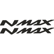 Motosev Yamaha Nmax Uyumlu Sele Altı Siyah Sticker Set