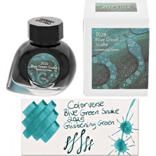 Colorverse Coloverse 2025 Limited Edition  Blue Green Snake Glistening Green (15ML) Mürekkep