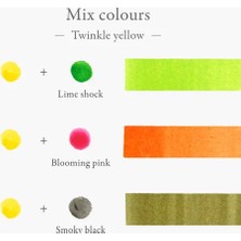 Kakimori Inkstand Colour Karıştırabilir Dolma Kalem Mürekkebi 35 ml - Twinkle Yellow