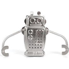 Kikkerland A Robot-Shaped Tea Set Poşet Çay Tutucu