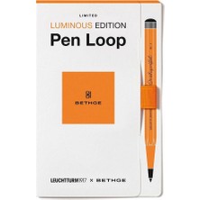 Leuchtturm 1917 Leuchttrum 1917 x Bethge Luminous Limited  Edition Pen Loop Kalem Tutacağı  Luminous   Orange 400488