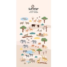 Suatelier Deco Sticker Serengeti