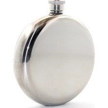 Armüz Paslanmaz Çelik Yuvarlak 8 Oz Tekli Matara ALK2677