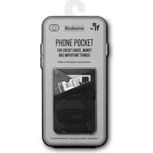 If Bookaroo Phone Pocket Telefon Kartlığı - Charcoal