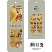 Ohh Deer Kaleido Tasarımı Premium Kitap Ayracı Natural World Fungi 12982