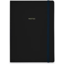 Episode Colourblock Uno Carbon Black A5 Perfect Bound Defter