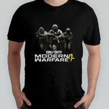 Pixxa Call Of Duty Modern Warfare 4 Unisex %100 Pamuklu Bisiklet Yaka T-Shirt