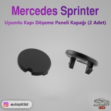 AutoPit 3D Mercedes Sprinter (VS30) Uyumlu Kapı Döşeme Paneli Kapağı (2 Adet)
