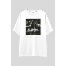  Resident Evil "requiem" Oversize T-Shirt | Unisex %100 Pamuk Özel Tasarım Tee