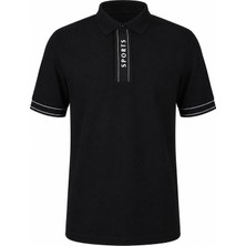 Trender 4073 Siyah Erkek T-Shirt 26YL71L58048