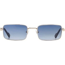 Caretta Crttagünş 8590-C.03 Genç Erkek,kadın,unisex Köşeli Çerçeveli Metal UV400 Güneş Gözlüğü