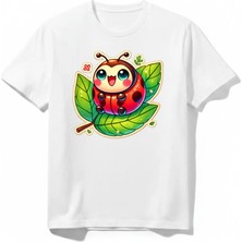 Urban Trend Store Urbantrendstore Summer Yaz Temalı Unisex Kız Çocuk Erkek Çocuk Bisiklet Yuvarlak Yaka Basic Kısa Kollu %100 Pamuk Tişört