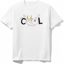 Urban Trend Store Urbantrendstore Cool Unisex Kız Çocuk Bisiklet Yuvarlak Yaka Basic Kısa Kollu %100 Pamuk Tişört