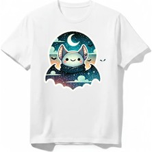 Urban Trend Store Urbantrendstore Summer Yaz Temalı Unisex Kız Çocuk Erkek Çocuk Bisiklet Yuvarlak Yaka Basic Kısa Kollu %100 Pamuk Tişört