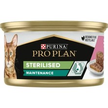 Proplan Ton Balıklı ve Somonlu Kısırlaştırılmış Kedi Konservesi 85 gr