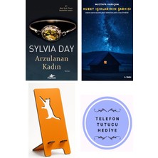 Pegasus Arzulanan Kadın - Sylvia Day + Kuzey Işıklarının Şarkısı + Telefon Tutucu