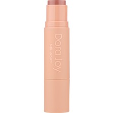 Dora Joy Multi Stick Ruj & Allık Dewy Dusty Rose 03 Fırça Aplikatörlü Vegan Avocado Oil Shea Butter Hyalüronik Asit / Blend Joy Lip & Cheek