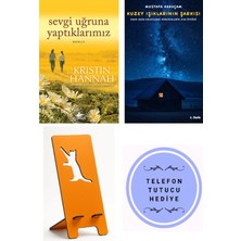 Pegasus Sevgi Uğruna Yaptıklarımız - Kristin Hannah + Kuzey Işıklarının Şarkısı + Telefon Tutucu