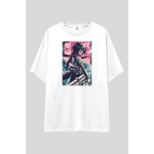  Attack On Titan Anime T-Shirt | Unisex %100 Pamuk Baskılı Eren Mikasa Levi Özel Tasarım Tee