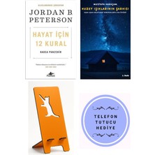 Pegasus Hayat Için 12 Kural - Jordan B. Peterson + Kuzey Işıklarının Şarkısı + Telefon Tutucu