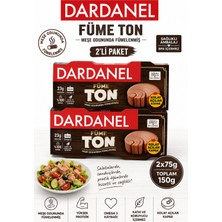 Dardanel Ayçiçek Yağlı Füme Ton Balığı (2 x 75 Gr) x 2 Paket