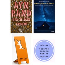 Pegasus Bencilliğin Erdemi - Ayn Rand + Kuzey Işıklarının Şarkısı + Telefon Tutucu