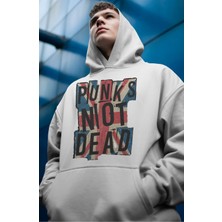 Sevbano Sex Pistols Rock Metal Müzik Grubu Ön Baskılı Unisex Oversize Premium Hoodie