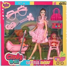 Bst Oydaş Cindy Doll Pusetli Mama Sandalyeli Dogum Gunu Hediyesi