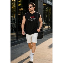 Urban Trend Store Urbantrendstore Baskılı Unisex Pamuklu Antrenman Sporcu Atleti Oversize Tişört Fitness Gym