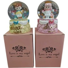 Bst Seher 9 cm x 6,5 cm Işıklı Küçük Boy Kar Küresi