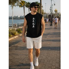 Urban Trend Store Urbantrendstore Baskılı Unisex Pamuklu Antrenman Sporcu Atleti Oversize Tişört Fitness Gym