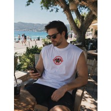 Urban Trend Store Urbantrendstore Baskılı Unisex Pamuklu Antrenman Sporcu Atleti Oversize Tişört Fitness Gym