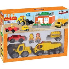 Bst Pilsan Tekerlekli Kepçeli Dozer Rol Oyun Cocuk Hediyesi