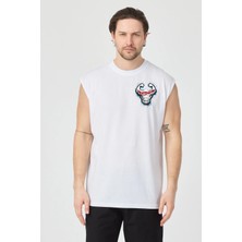 Urban Trend Store Urbantrendstore Baskılı Unisex Pamuklu Antrenman Sporcu Atleti Oversize Tişört Fitness Gym