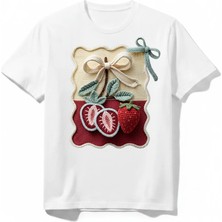 Urban Trend Store Urbantrendstore Summer Yaz Temalı Unisex Kız Çocuk Erkek Çocuk Bisiklet Yuvarlak Yaka Basic Kısa Kollu %100 Pamuk Tişört
