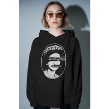 Sevbano Sex Pistols Rock Metal Müzik Grubu Ön Baskılı Unisex Oversize Premium Hoodie