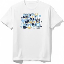 Urban Trend Store Urbantrendstore Peppa Pig Temalı Unisex Kız Çocuk Erkek Çocuk Bisiklet Yaka Tişört