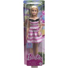Bst Mattel Barbie 65.yıl Özel Pembe Elbiseli Bebek HTH66 Dogum Gunu Hediyesi